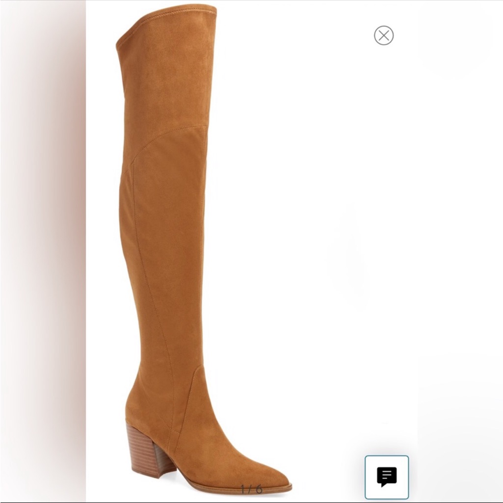 Nwot Cathi Over The Knee Pointed Toe Boot